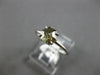 1.15CT CHOCOLATE FANCY DIAMOND 18KT WHITE GOLD SOLITAIRE HEXAGON ENGAGEMENT RING