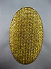 EXTRA LARGE 2.78CT FANCY YELLOW DIAMOND 18KT YELLOW GOLD CLASSIC OVAL FUN RING