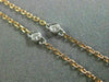 1.54CT WHITE & PINK DIAMOND 18K WHITE & ROSE GOLD 3D BY THE YARD FLOWER NECKLACE