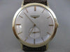 ANTIQUE LONGINES 14K YELLOW GOLD LARGE ROUND SWISS MENS MECHANICAL WATCH #2287