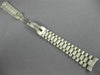 ESTATE LONG 8.0CT DIAMOND 18KT WHITE GOLD 3D ITALIAN DIAMOND MENS WATCH BAND
