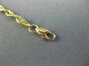 ESTATE 14KT YELLOW GOLD 3D CLASSIC ROPE LOBSTER LOCK CHAIN BRACELET 3mm #26014