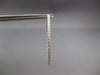ESTATE LARGE 1.76CT DIAMOND 14KT WHITE GOLD 3D INSIDE OUT HOOP HANGING EARRINGS