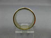 ESTATE WIDE .15CT ROUND DIAMOND 14K 2 TONE GOLD CLASSIC ANNIVERSARY RING #26359