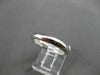 CARTIER PLATINUM CLASSIC SOLID DESIGN WEDDING ANNIVERSARY BAND RING 3mm #20455