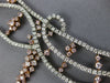 EXTRA LARGE 17.57CT WHITE & PINK DIAMOND 18K WHITE & ROSE GOLD COCKTAIL NECKLACE