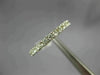 ESTATE .35CT DIAMOND 14KT WHITE GOLD SEMI ETERNITY COMFORT FIT ANNIVERSARY RING