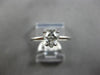 1.0CT SALT & PEPPER DIAMOND 18K WHITE GOLD SOLITAIRE PEAR SHAPE ENGAGEMENT RING