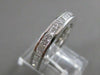 ESTATE 2.16CTW PRINCESS DIAMOND ETERNITY 14K WHITE GOLD WEDDING RING F VVS #2103