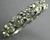 ESTATE LARGE 4.0CT ROUND DIAMOND 14KT WHITE GOLD 3D ETERNITY ANNIVERSARY RING