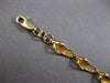 ESTATE 14KT YELLOW GOLD 3D CLASSIC 5MM MULTI SLIPPER FUN LOVE BRACELET #27918