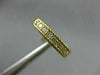 .32CT DIAMOND 14KT YELLOW GOLD 3D SEMI ETERNITY ROPE FILIGREE ANNIVERSARY RING