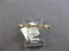 ESTATE .20CT DIAMOND 14KT YELLOW GOLD CLASSIC GEOMETRICAL BY THE YARD FUN RING