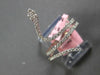 ESTATE .38CT DIAMOND 14KT WHITE GOLD 3D HAPPY SNAKE FUN RING