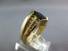 WIDE 1.23CT DIAMOND & AAA SAPPHIRE 14KT YELLOW GOLD 3D MARQUISE ENGAGEMENT RING