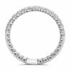 .40CT DIAMOND 14K WHITE GOLD 3D ROUND MULTI HEART SEMI ETERNITY ANNIVERSARY RING