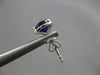 2.21CT DIAMOND & AAA AMETHYST 14K WHITE GOLD 3D ROUND CLASSIC HALO STUD EARRINGS
