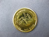 ESTATE 18KT YELLOW GOLD 3D ISRAELI JERUSALEM MENORAH COIN PERFECT GIFT!!! #27059