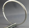 1.7CT DIAMOND 18K WHITE GOLD BAGUETTE CHANNEL SEMI ETERNITY CUFF BANGLE BRACELET