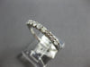.45CT DIAMOND 14KT WHITE GOLD 3D ROUND 2MM SHARED PRONG WEDDING ANNIVERSARY RING
