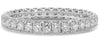 .40CT DIAMOND 14K WHITE GOLD 3D ROUND MULTI HEART SEMI ETERNITY ANNIVERSARY RING