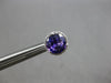 2.21CT DIAMOND & AAA AMETHYST 14K WHITE GOLD 3D ROUND CLASSIC HALO STUD EARRINGS