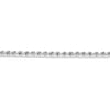 ESTATE LARGE 3.00CT DIAMOND 14KT WHITE GOLD 3D CLASSIC ROUND TENNIS BRACELET