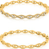 .77CT DIAMOND 14KT YELLOW GOLD ROUND INFINITY SEMI ETERNITY CUFF BANGLE BRACELET