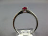 .46CT DIAMOND & AAA RUBY 18KT WHITE GOLD 3D CLASSIC OVAL & ROUND FRIENDSHIP RING