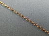 ESTATE .12CT PINK DIAMOND 18KT ROSE GOLD 3D CLASSIC LUCKY DOG BONE FUN BRACELET