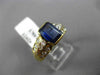 1.81CT DIAMOND & AAA SAPPHIRE 18KT YELLOW GOLD 3D ETOILE ENGAGEMENT RING #2021