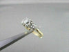 ESTATE .70CT 14KT WHITE & YELLOW GOLD PAST PRESENT FUTURE OLD MIND DIAMOND RING