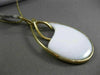 ANTIQUE LARGE 24CT DIAMOND & AGATE 18KT YELLOW GOLD FLORAL FLOATING DROP PENDANT