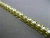 ESTATE 5.85CT ROUND DIAMOND 14KT YELLOW GOLD 3D 4 PRONG TENNIS BRACELET #16925