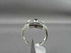 ANTIQUE 1.4CTW AAA SAPPHIRE & DIAMOND 14KT WHITE GOLD COCKTAIL RING!!!!!!