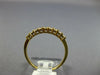 ESTATE .25CT DIAMOND 18KT YELLOW GOLD ROUND CLASSIC SHARE PRONG ANNIVERSARY RING