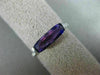 ESTATE 1.31CT DIAMOND & AAA EXTRA FACET AMETHYST 14KT WHITE GOLD SEMI BEZEL RING