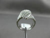 ESTATE LARGE 1.92CT ROUND DIAMOND 14KT WHITE GOLD 3D MARQUISE SHAPE PROMISE RING