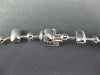 WIDE 6.37CT DIAMOND 18KT WHITE GOLD 3D ROUND & BAGUETTE LARIAT TENNIS NECKLACE