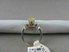 2.40CT WHITE & FANCY YELLOW DIAMOND 14K WHITE GOLD 3 STONE ROUND ENGAGEMENT RING