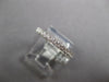 ESTATE .58CT DIAMOND 18KT WHITE GOLD CLASSIC ROUND 2MM ETERNITY ANNIVERSARY RING