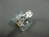 ESTATE .75CT ROUND DIAMOND 5 STONE 14KT TWO TONE GOLD ANNIVERSARY RING #11922