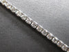 ESTATE 2CT DIAMOND 14K WHITE GOLD CLASSIC ROUND 2.5mm ADJUSTABLE TENNIS BRACELET