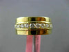 ESTATE WIDE .79CT DIAMOND 18KT WHITE GOLD 3D 12 STONE SEMI ETERNITY WEDDING RING