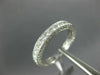 1.48CT DIAMOND 18KT WHITE GOLD ROUND FILIGREE MILGRAIN ETERNITY ANNIVERSARY RING