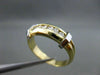 ESTATE .30CT DIAMOND 6 STONE 14KT WHITE & YELLOW GOLD ANNIVERSARY RING #11371
