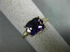 1.85CT DIAMOND & AAA AMETHYST 14K ROSE GOLD DOUBLE HEART OPEN FILIGREE LOVE RING