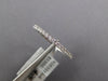 .33CT DIAMOND 18KT WHITE GOLD CLASSIC ROUND SEMI ETERNITY 1.5MM ANNIVERSARY RING