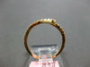 ESTATE .45CT DIAMOND 14K YELLOW GOLD CLASSIC ROUND JOURNEY CRISS CROSS LOVE RING