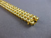 EXTRA LARGE 23.71CT FANCY YELLOW DIAMOND 18KT YELLOW GOLD 3 ROW TENNIS BRACELET